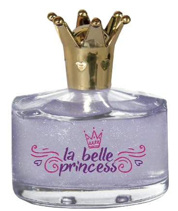 La Belle Princess by Terramar Girls' Cologne, 3.38 fl. oz., Fruity Floral Fragrance with Crown Cap