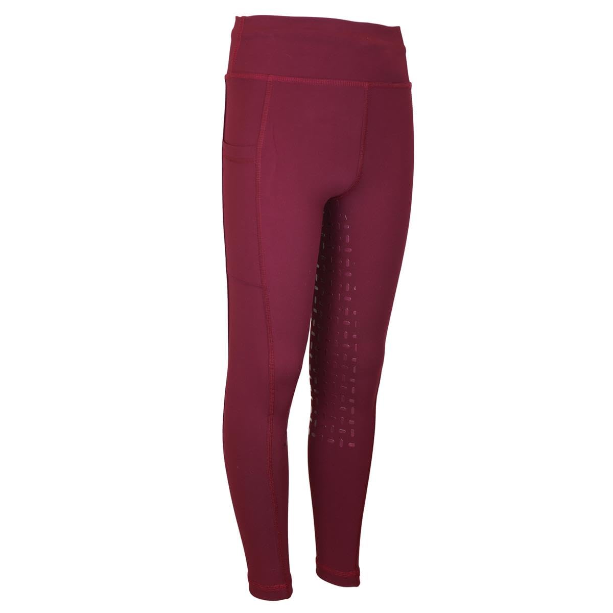 Reitleggings Kinder Silikonvollbesatz mit Handytasche Amy Reithose Mädchen