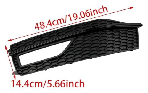 Cubierta faros antiniebla 8K0807682M para parachoques de coche Audi A4 S-Line y S4 2013 2014 2015 2