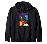 ramen astronauta vintage kawaii otaku giapponese noodles galaxy felpa con cappuccio