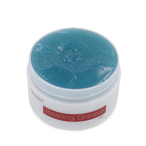 GENNEL 50grams High Performance Spindle Lubricating Oil, Bearing Grease Paste, Low/High Temperature Bicycle Grease for PC Bearing Fan Electric Motor Gear Keyboard Switch