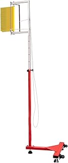 Vertical Jump Tester Vertical Jump Measurement Adjustable Vertical Jump Trainer For Basketball Youth Vertical Jump Tester Measurer Pole Jump Power Measuring Scale Yellow+Rod (Color : Yellow+Rope)