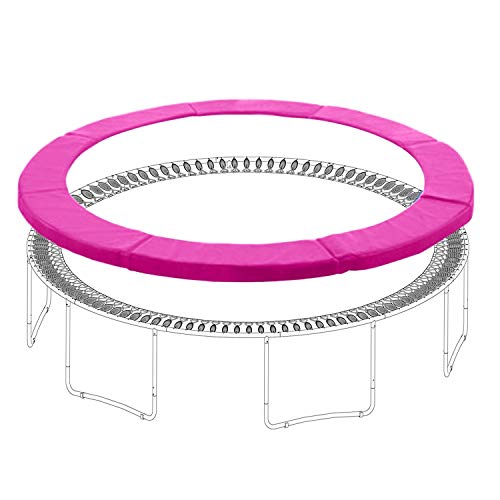 ULTRAPOWER SPORTS 244cm 305cm 366cm 397cm 427cm Trampolin Randabdeckung Federabdeckung - Pink 305cm 8 Stangen Cover