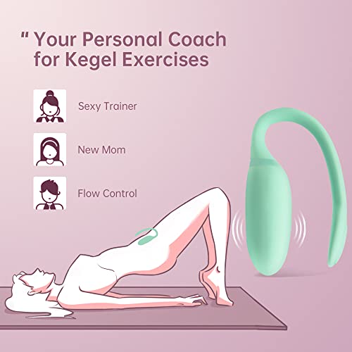 膣トレローター シリコン製 ケーゲルトレ 骨盤トレーニング 女性用リモコン 骨盤底筋 尿漏れ対策 産後回復 アプリ操作 データ分析 USB充電 静音防水 アダルトグッズ 大人のおもちゃ - 画像3