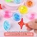 SPRMUD Children’s Acrylic Spinning Tops Gems Toys, Colorful Durable Shiny Crystal Small Tops for Boys Girls Kids Game in Family/Party/School/Kindergarten Game/Reword/Gift/Education (12 PCS)