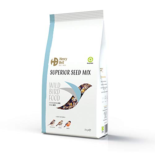 Henry Bell Superior Seed Mix, 2Kg, Multicolor