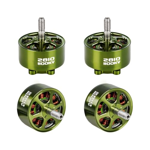 Wsikafxn 10 1100kv 3-6sブラシレスモーターFPVフリースタイルリモートDIY部品ブラシレスモータードローンアクセサリードローンアクセサリー