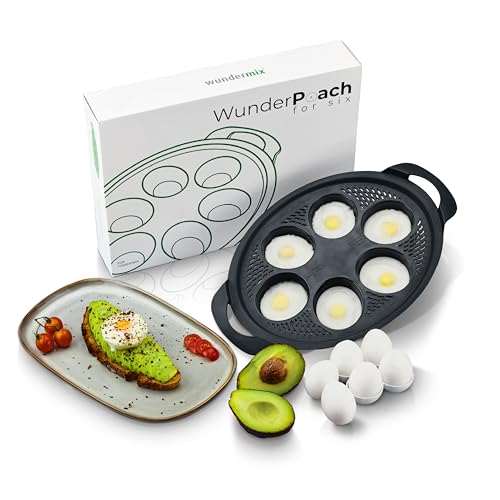 Wundermix - WunderPoach® for six • Pochiereinsatz für Thermomix • Eier pochieren im TM • Pochierte Eier • Egg Boiler • Thermomix Zubehör • Eierkocher für 6 Eier