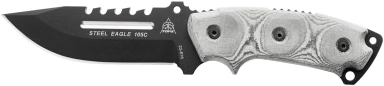 Tops Knives TPSE105C: Steel Eagle Hunter Point Saw