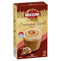 Moccona Cinnamon Scroll Latte Coffee Sachets 50-Sachets