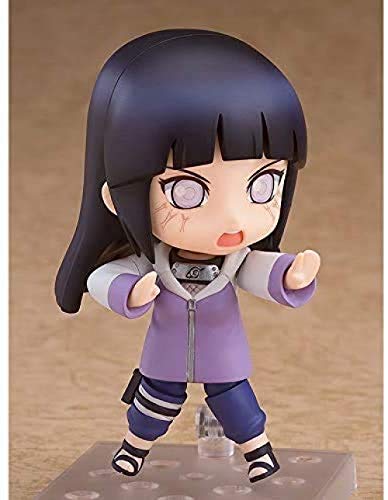 Mdcgok Naruto Uchiha Hyuga Hinata Nendoroid Anime Figuras de acción modelos-10cm PVC estatuas Decoraciones Regalos coleccionables 1 Piezas Cover