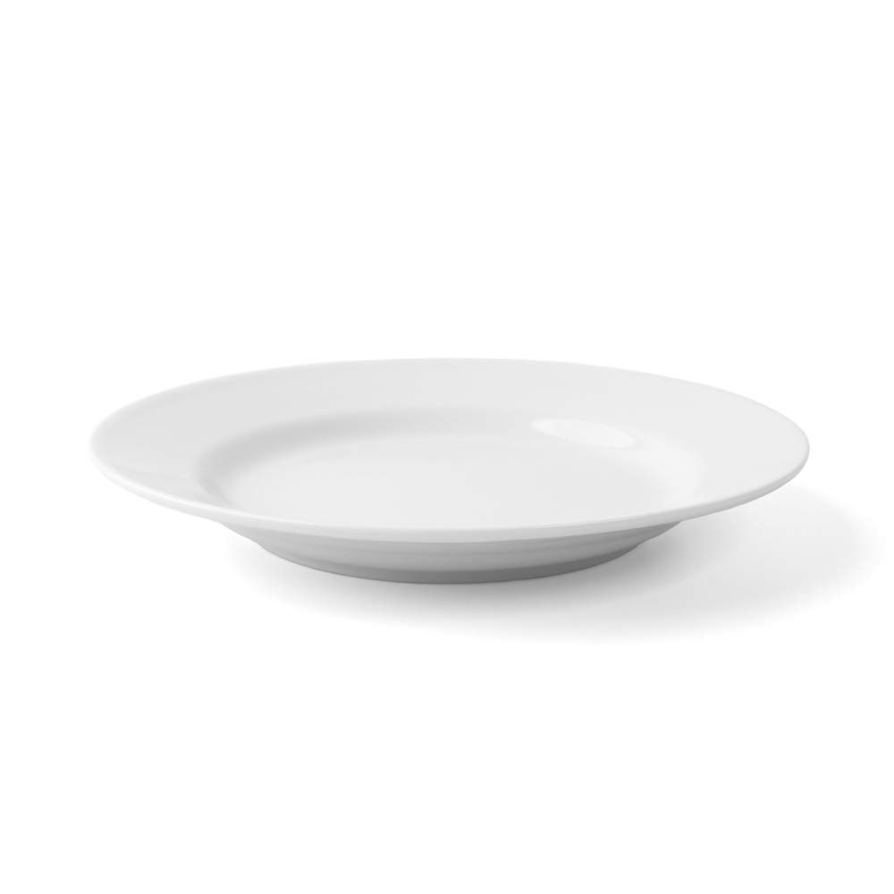 Set di 12 piatti da dessert 20 cm "Basic porcellana"