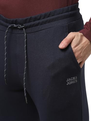 Image of Jack & Jones Men's Mid Rise Regular Track Pants