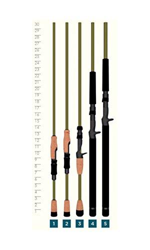 St. Croix Rods Eyecon Trolling Fishing Rod,Walter Green,8'6" #TOP3