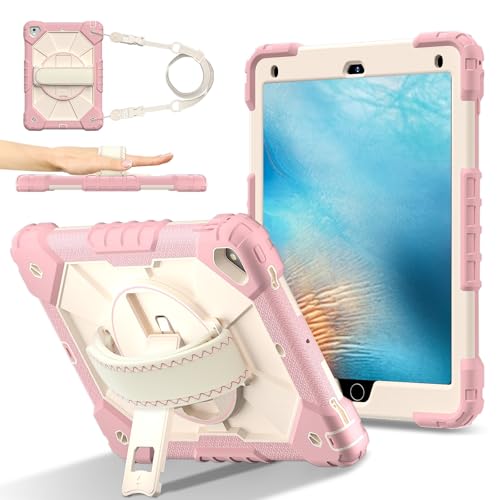 Coque iPad 5e génération anti-chute avec poignée pour sécuriser la tablette