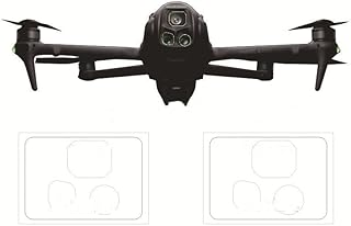 Genérico Para DJI Mavic 4 Pro Vidrio Templado para Lente, Película Protectora HD Antiarañazos y Anticolisión, Cubierta Protectora HD para Cámara de Dron Mavic 4Pro (2 unidades)
