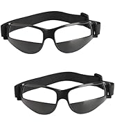 TEKCAM 2 Pack Dribbling Goggles Basketball Training Aid Dribbling Glasses Specs Team Professional...