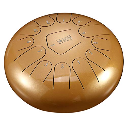Steel Tongue Drum 13 notas 12 pulgadas con bolsa miniatura 1