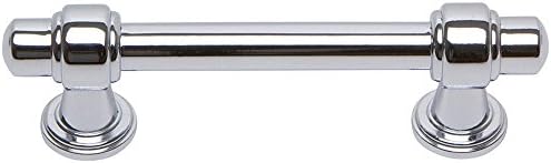 Atlas Homewares 314-CH Bronte 4.33-Inch Pull, Polished Chrome