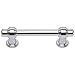 Atlas Homewares 314-CH Bronte 4.33-Inch Pull, Polished Chrome