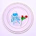 JZK 24 x Azul biberones favores Baby Shower Cajas Regalo para Baby...