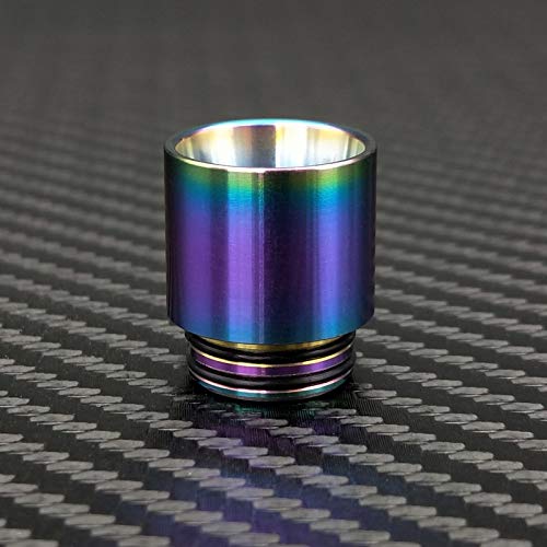 Embout buccal en Acier Inoxydable 810 Rainbow Drip Tip pour atomiseur de Cigarette  lectronique pour rservoir SMOK TFV12 Prince / TFV8 Big Baby sans Tabac ni  Nicotine (Color : Rainbow) : Amazon.fr: High-Tech