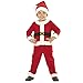 Widmann - Kinderkostüm Baby Weihnachtsmann, Oberteil, Hose, Mütze, Weihnachten, Karneval, Mottoparty