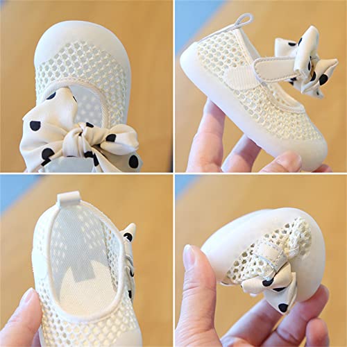 Toddler Baby Girls Shoes Breathable Shoes Bow Strap Sandals Girl Sandals Baby Soft Shoe Cover Sandals for Girls Size 113