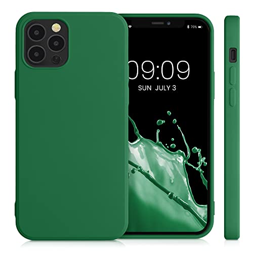 Kwmobile Case Compatible With Apple Iphone 12 / Iphone 12 Pro Case - Slim Protective Tpu Silicone Phone Cover - Pixie Green #TOP4