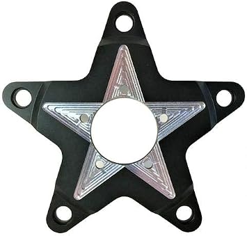 BBSHD 130mm BCD Spider Chainring Adapter- Aircraft Aluminum Alloy- Made in USA-New