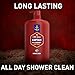 Old Spice Refreshing Body Wash for Men, 3X Defense, 24/7 Shower Fresh with Long Lasting Scent, Red Collection, Captain with Bergamot Scent, 33.4 oz