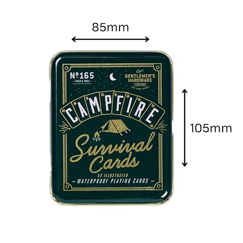 Set naipes de supervivencia Gentlemen's Hardware para camping miniatura 7