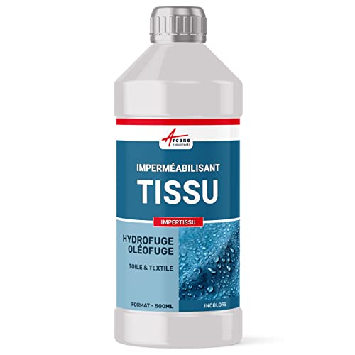 Imperméabilisant tissu textile hydrofuge anti tache produit toile tente ameublement