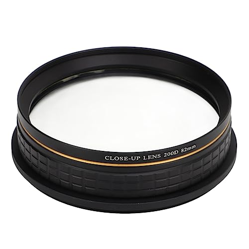 Lente macro de 82mm en vidrio óptico para fotografiar flores y joyas con nitidez