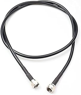F Type Male to F Type Male Cable RG58 Pigtail Jumper RF Coax Cable 2.78 Ft/85cm 1QTY Ships from USA