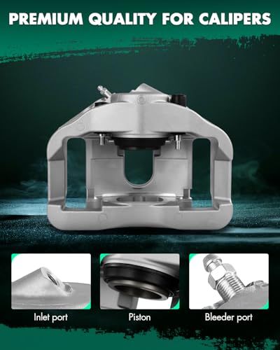 Image of SCITOO Front Right Brake Caliper Without Bracket 192964 Compatible For BMW For 525i 2004-2006,For BMW For 528i 2008-2010,For BMW For 530i 2004-2007