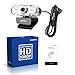 papalook Webcam 1080P, PA452 Pro Cámara Web de Alta Definición con Micrófono,...