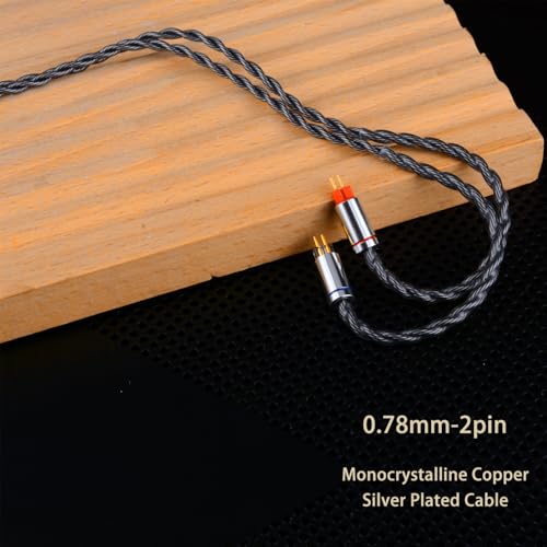 Cable FAAEAL IEM Monocristal Cobre Plata 1.3 m miniatura 2