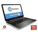 HP Touchsmart 15-P167ca Sleek PC Quad Core up to 2.4GHz 6GB 750GB 15.6” HD Touch LED Webcam BEATS Audio WiFi USB 3.0 HDMI (Certified Refurbished)
