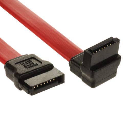 Cable de datos Serial ATA SATA-II 8 pulgadas ángulo izquierdo