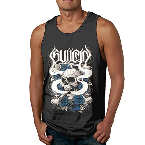 Sullen Art Casual Men's Tank Tops Cotton Sleeveless T-Shirts Black