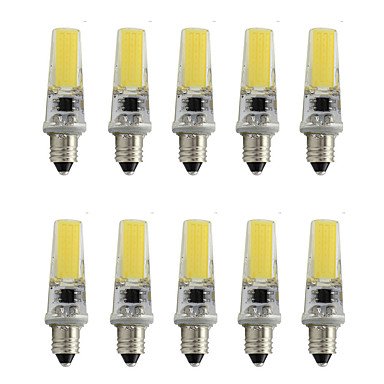 WELSUN E11 LED Spot Lámpara T 1 COB 350 LM Cálida Blanco Fría Color Blanco K Decorativa AC 220 – 240 V, Cold White