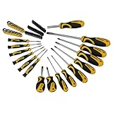 Stanley Screwdriver Set Set (Pack of 58) (One Size) (Yellow/Black)