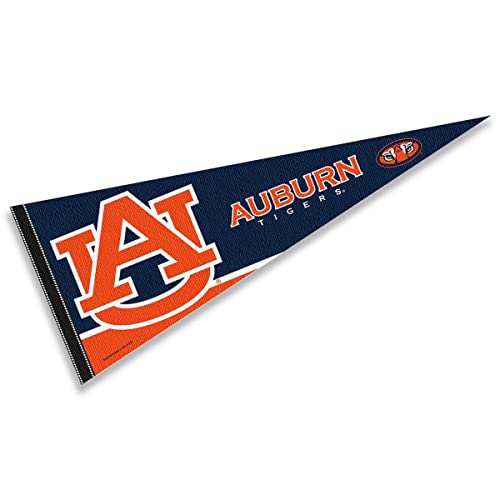 Auburn Tigers Pennant Full Size Felt by College Flags & Banners Co. - Used condition - US$11.98