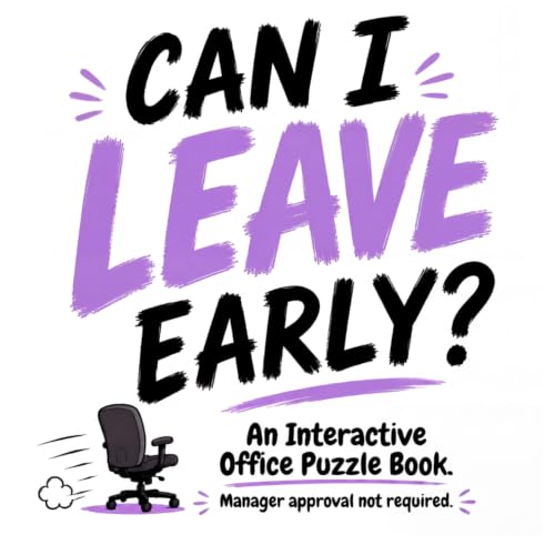 Can I Leave Early?: An Interactive Office Puzzle Book image 2