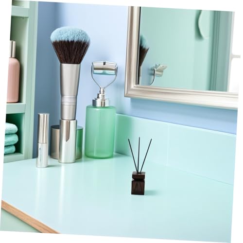 Set difusor aromaterapia recargable 100ml vidrio con tapa y varillas miniatura 5