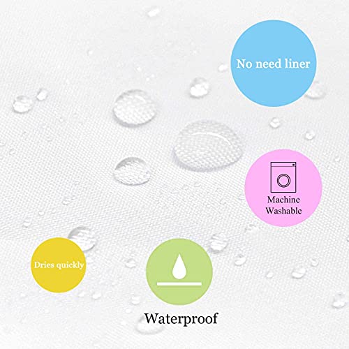 Viajar Cats Shower Curtain, Cool Cats In Outer Space Hilarious Shower Curtain For Kids Bathroom, Funny Animal Cat Bathroom Decor, Cat Shower Curtain Set With Hooks Included, 72X72 Inches #TOP2