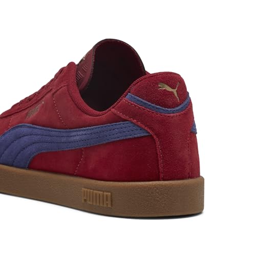 PUMA Men's Club II ERA Sneaker, Dark Crimson-Blue Crystal, 10