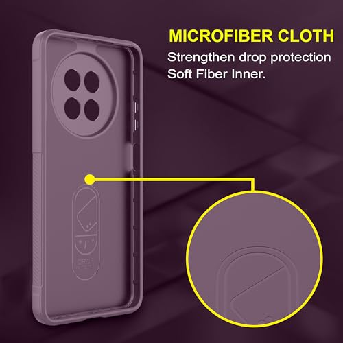 Image of Zapcase Back Case Cover for Realme 13 5G | Compatible for Realme 13 5G Back Cover | Liquid Silicon Magic Case with Camera Protection | Lavender