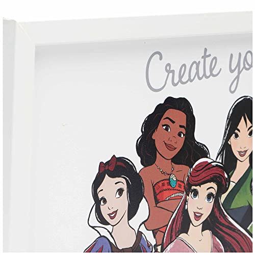Décoration Princesse Disney Ariel cadre en bois idée cadeau